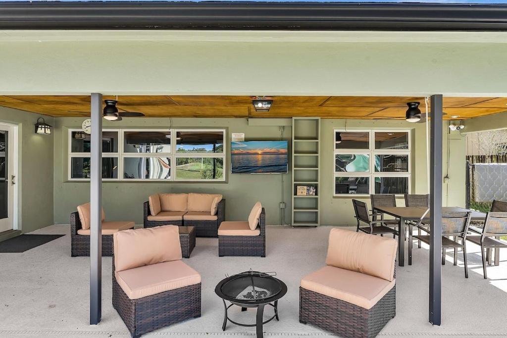 Pool Heat I Firepit And Bbq I 75"Tv I Foosball I 581Mbps Cooper City Exterior foto