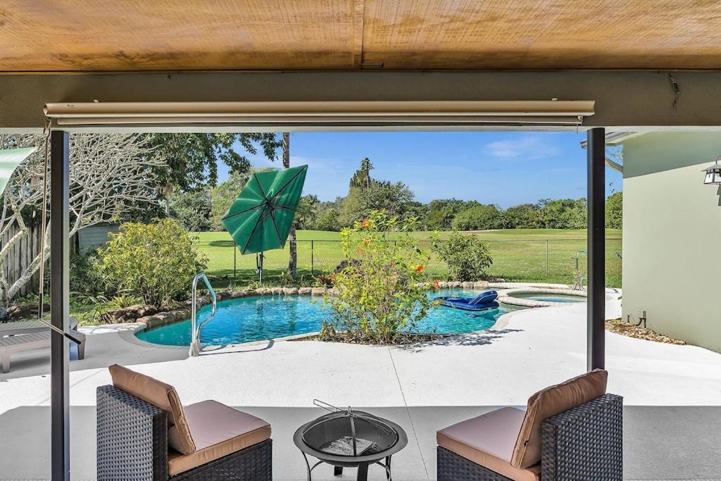 Pool Heat I Firepit And Bbq I 75"Tv I Foosball I 581Mbps Cooper City Exterior foto